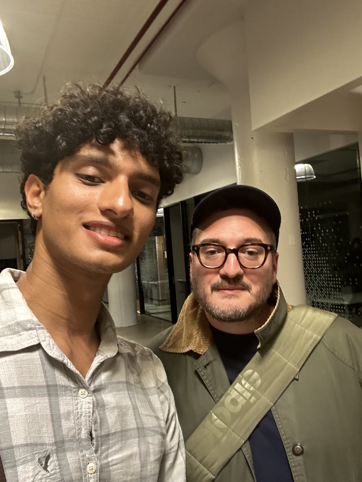 Deon with Oliver Lacombe